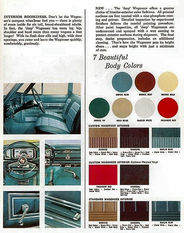1966 Jeep Wagoneer Brochure Page 12